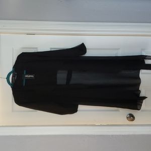 Stylish chiffon-like duster jacket